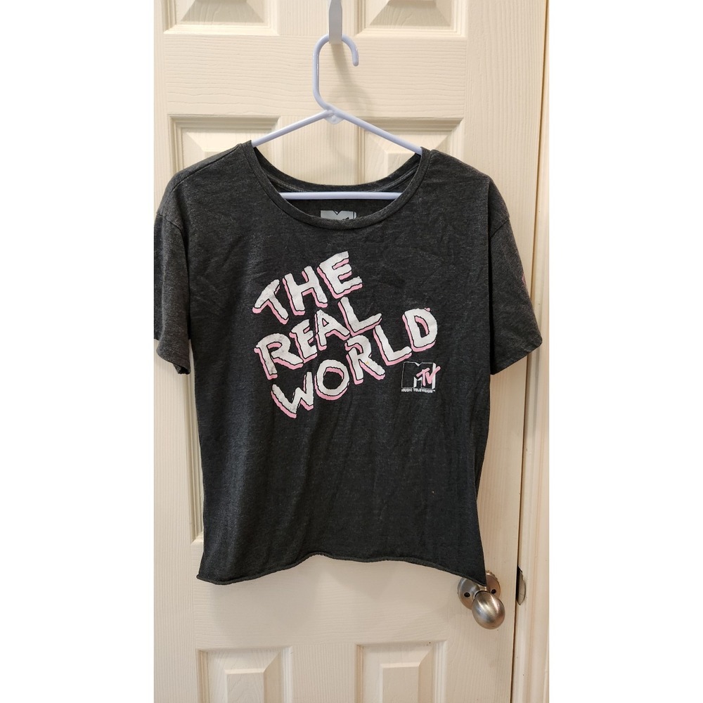 MTV The Real World Tee Shirt women's large